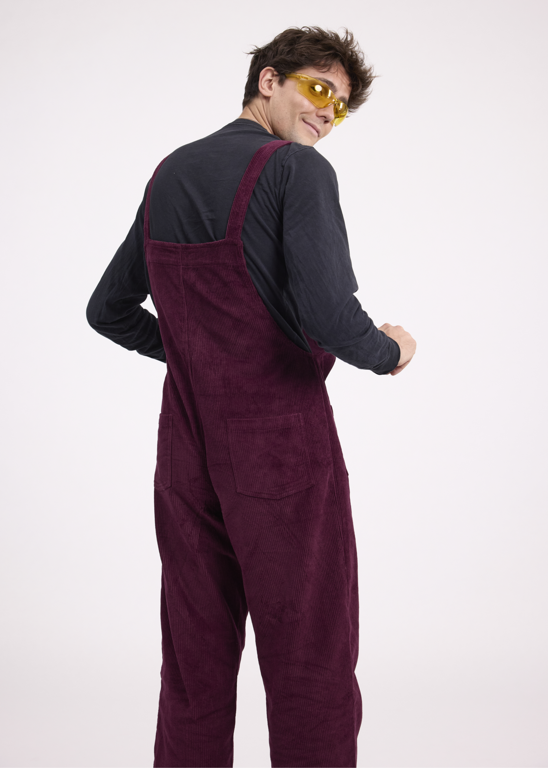 Salopette Tissu Velours Homme