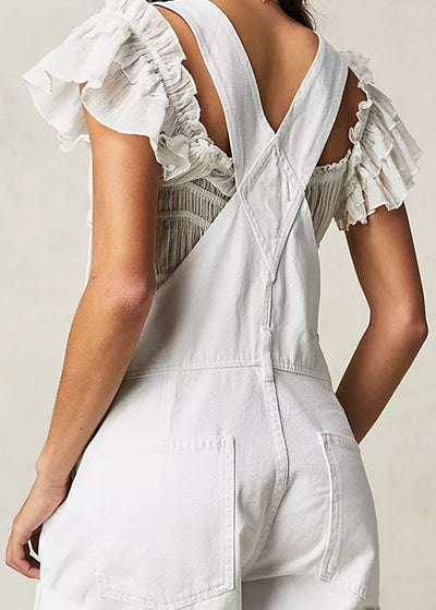 Salopette Femme Blanche