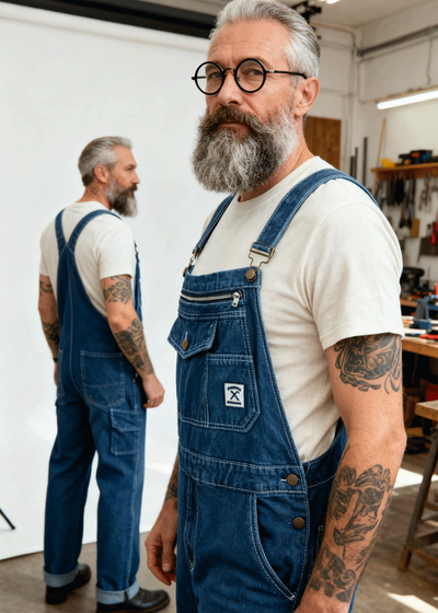 Salopette Bavette à Zip