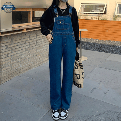 Salopette Bleu Marine pour Femme