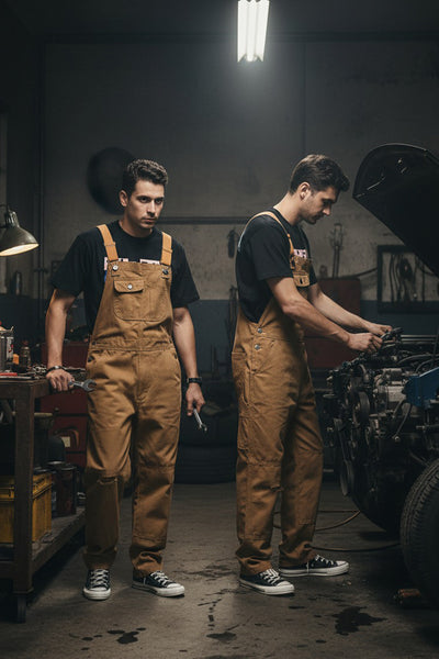 Salopette Marron de Travail