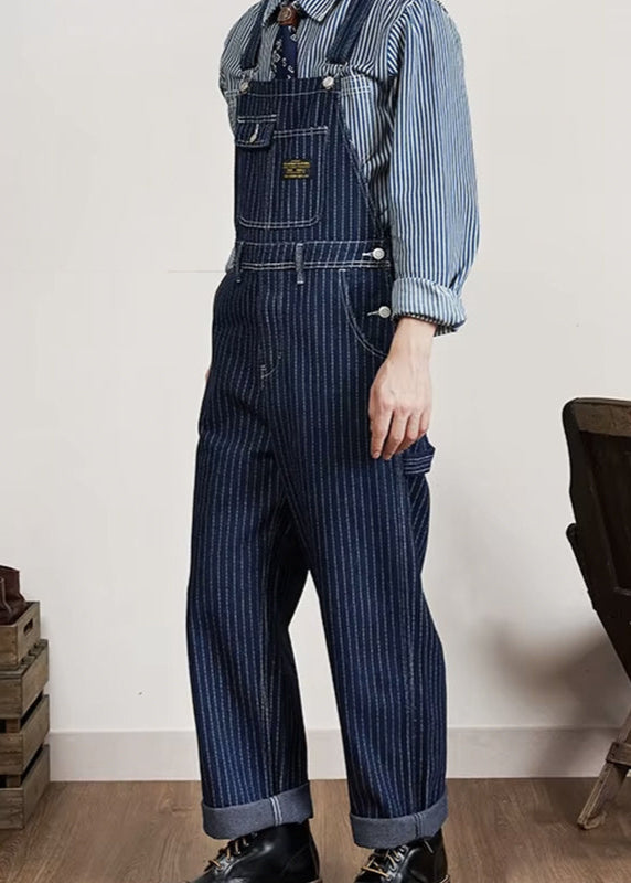 Salopette Militaire à Rayures