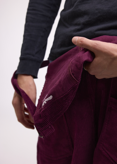 Salopette Velours Épais Homme