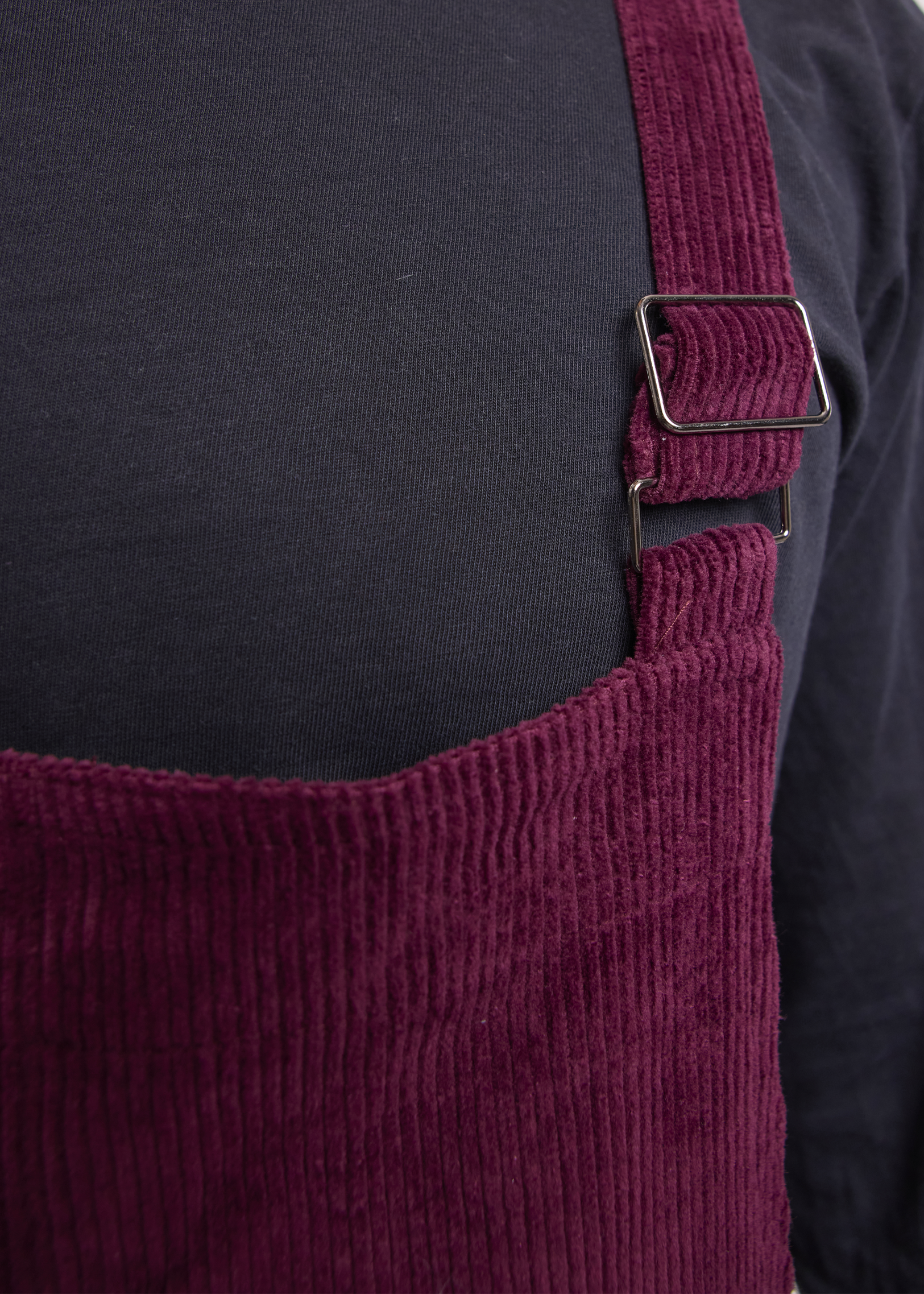 Salopette Velours Homme avec Bretelles Ajustables