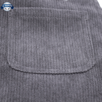 Salopette Velours Poche Arrière