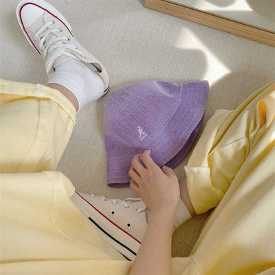 Salopette di Jeans Giallo Pastello