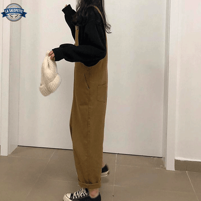 Salopette Coton Patte d'Éléphant