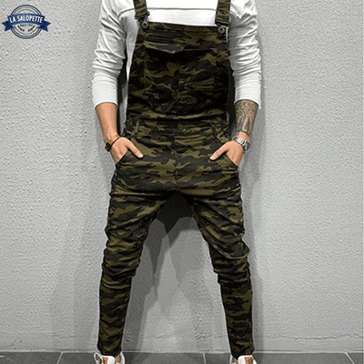 Salopette de Travail Coton Militaire