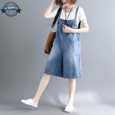 Salopette Jean Patte d'Éléphant