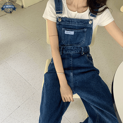 Salopette jean Taille Haute