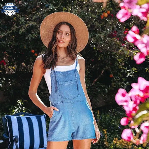 Salopette Jean Short Elegante
