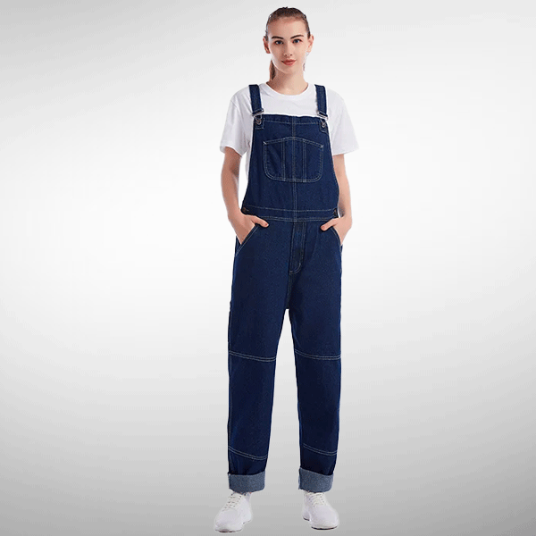 Salopette in Jeans da Coppia