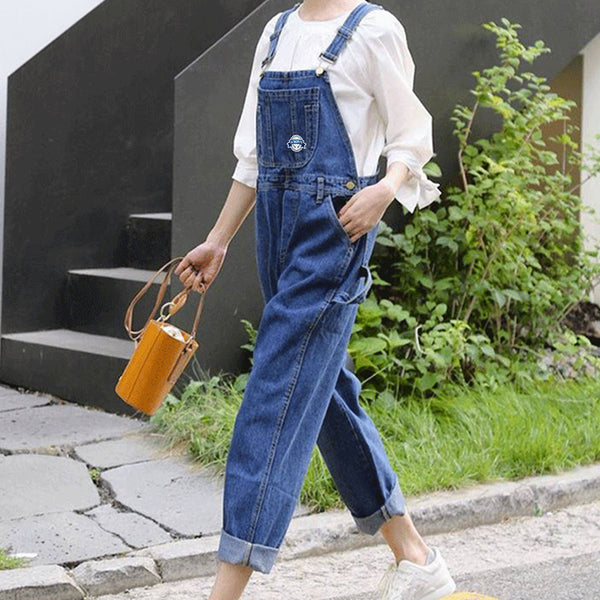 Salopette di Jeans Stile Ikigai Urbano