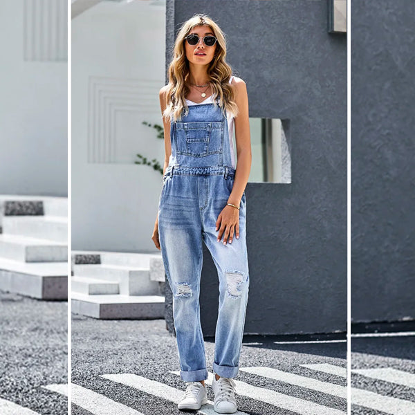 Salopette Pantaloni Regular Fit