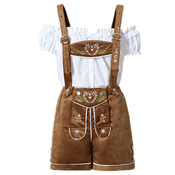 Salopette Bavarese Donna Oktoberfest