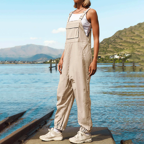 Salopette da Donna Beige Opale