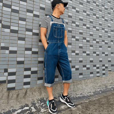 Salopette Short Grande Taglia Bermuda
