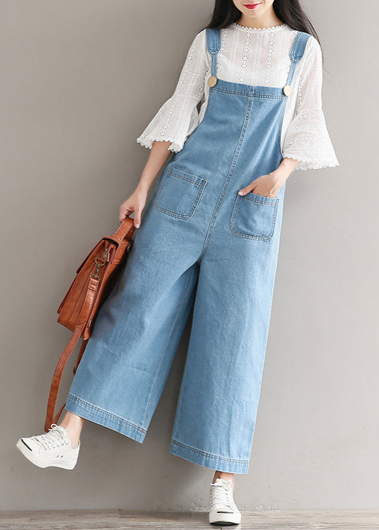 Salopette in Denim Donna Hortensia
