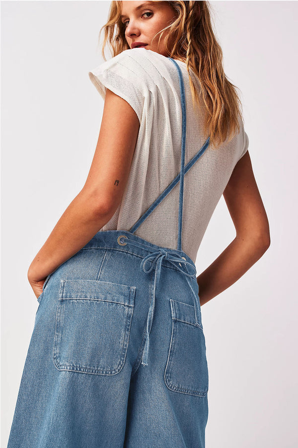 Salopette Wide Leg Azurin