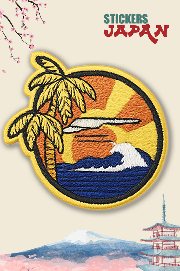 Patch Termoadesivo Tramonto di Okinawa