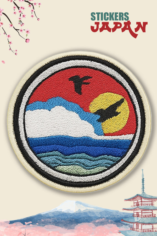 Patch Termoadesivo, Orizzonte Giapponese