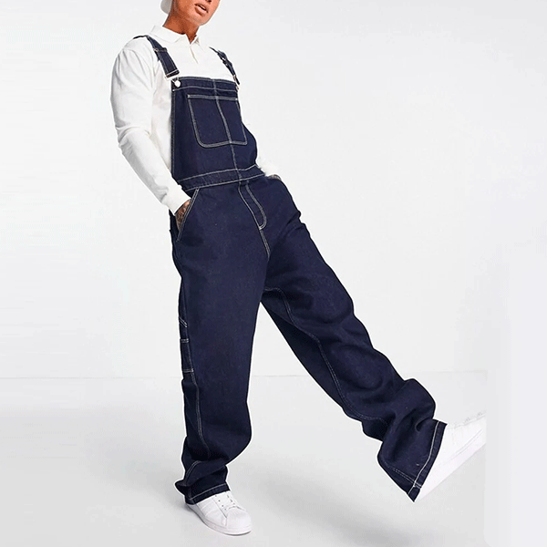 Salopette in Jeans Extra Large Miko