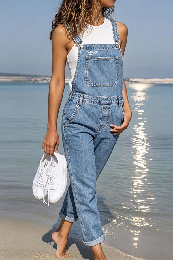 Salopette di Jeans Marina classica