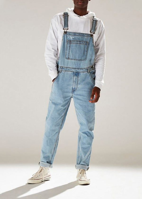 Salopette di Jeans Uomo Celeste Classik®