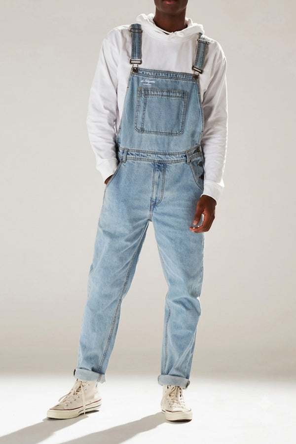 Salopette di Jeans Uomo Celeste Classik®