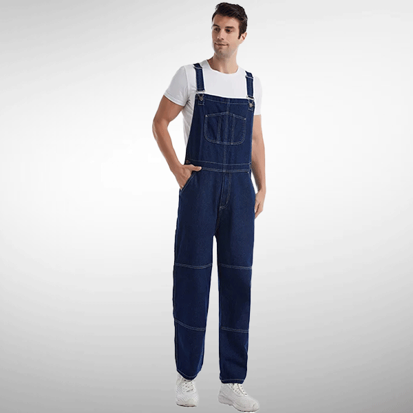 Salopette in Jeans Mixte Duo