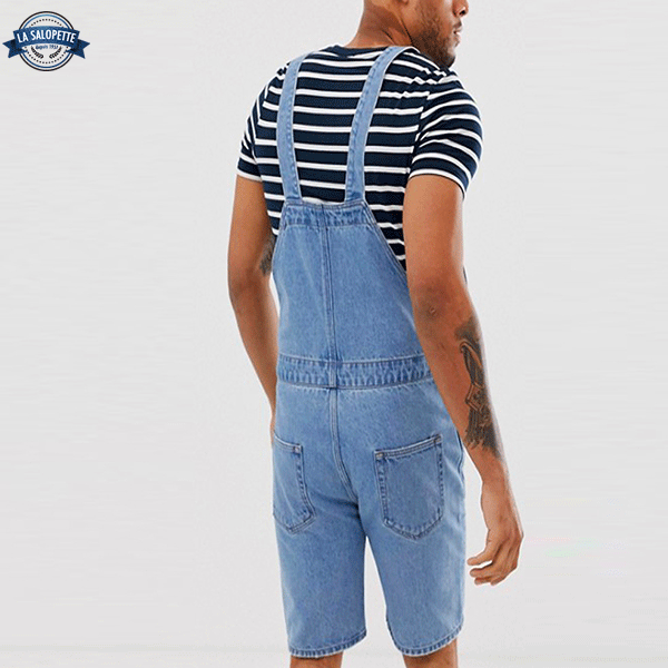 Salopette Corta Jeans retrò