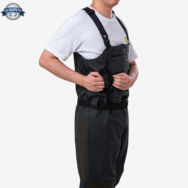 Waders Neri a 4 Strati