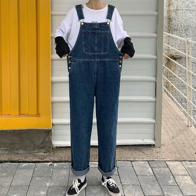 Salopette di Jeans<br> Taglie Forti Oversize
