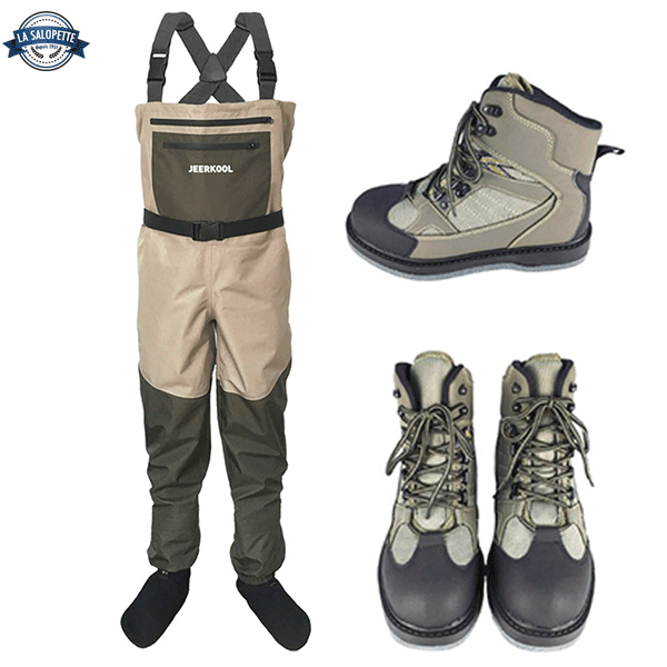 Waders da Pesca con Scarpe