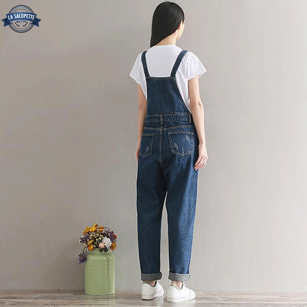 Salopette di Jeans Bloomer Blu