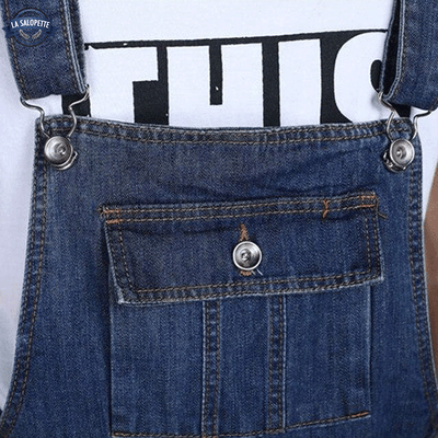 Salopette in Jeans<br> Zampa d'Elefante Kaïté