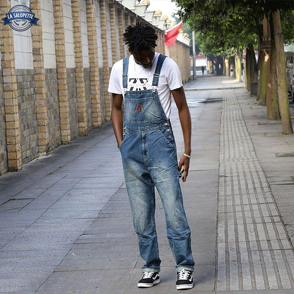 Salopette di Jeans Serie 2Pac™