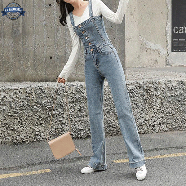 Salopette Vintage Anni '70 Effetto Corsetto