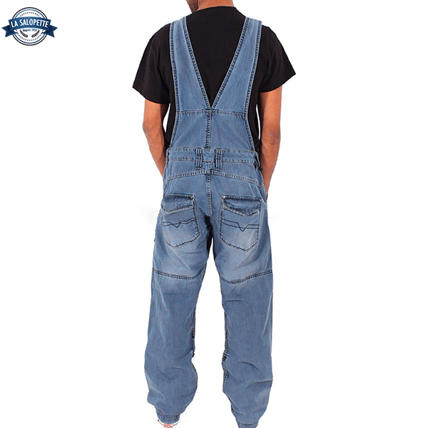 Salopette di Jeans Loose Magnet