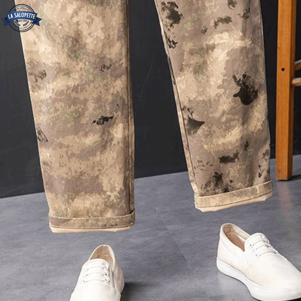 Salopette Camo Snow