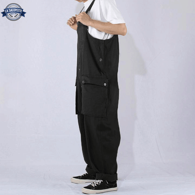 Salopette da Lavoro<br> Pantaloni da Uomo Neri
