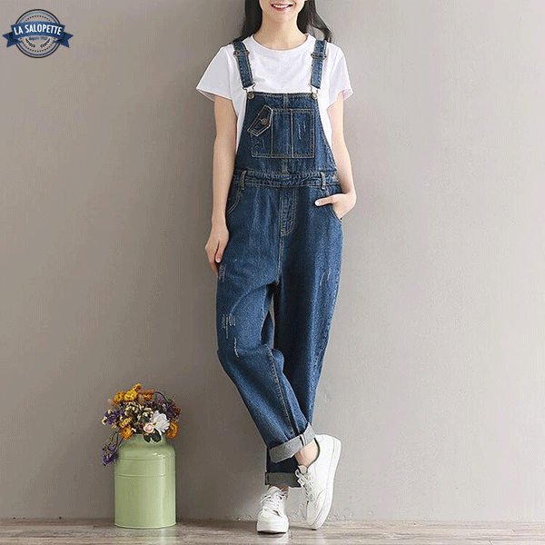 Salopette di Jeans Bloomer Blu