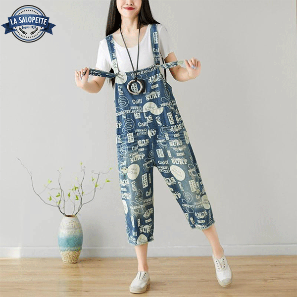 Salopette di Jeans Modello Californiano