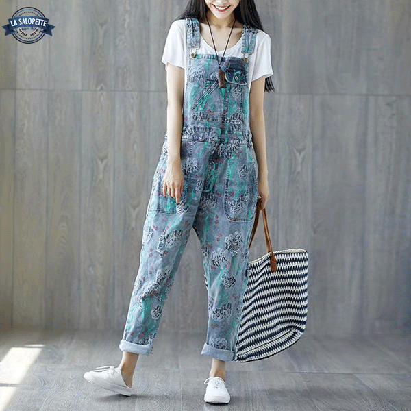 Salopette di Jeans Cancella Tsukii