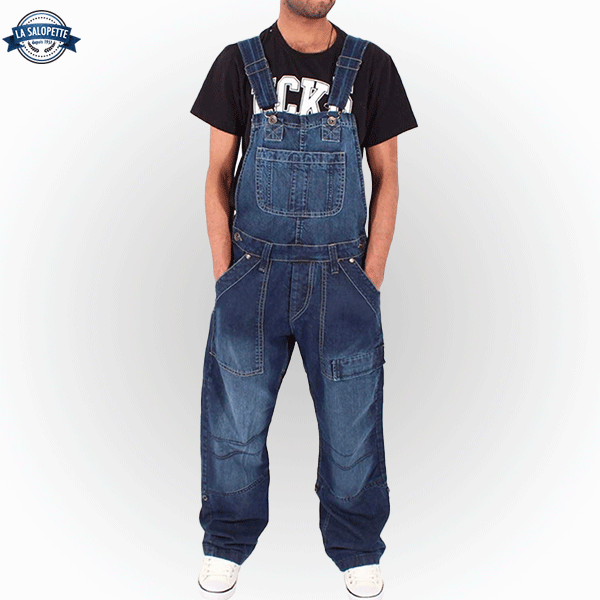 Salopette di Jeans Loose Bullet