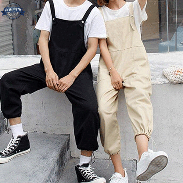 Salopette Vintage Streetwear Donna