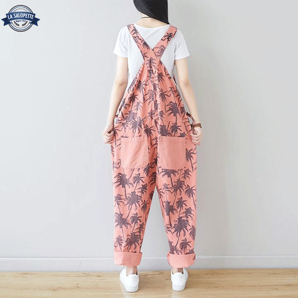Salopette vintage Akita Femmina Rosa