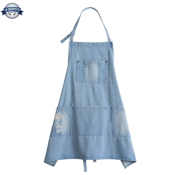 Grembiule da Salopette di Jeans Koë