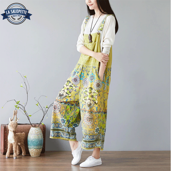 Salopette Vintage Verde Sapporo